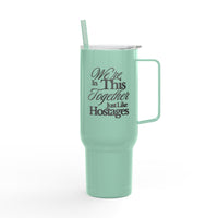 Custom Name Insulated - 40 oz Tumbler with Straw | Travel Hot Cold Cup