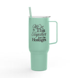 Custom Name Insulated - 40 oz Tumbler with Straw | Travel Hot Cold Cup