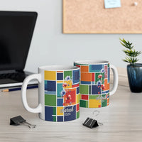 Personalized Birth Flower Mug – 11 oz Ceramic Gift