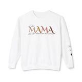 Custom Heart‑on‑Sleeve Mom Sweatshirt – Personalized Names