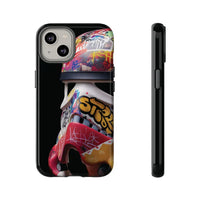 Graffiti Stormtrooper Phone Case – Tough & Stylish