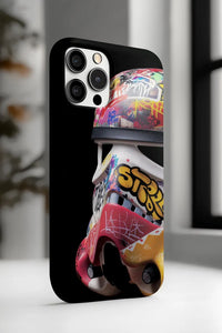 Graffiti Stormtrooper Phone Case – Tough & Stylish