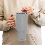 Custom Name Insulated - 20 oz Tumbler with Straw
