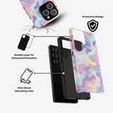 Colored Camouflage Phone Case | Phone Protector Gift | Colored Camouflage Cover