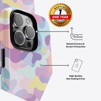 Colored Camouflage Phone Case | Phone Protector Gift | Colored Camouflage Cover